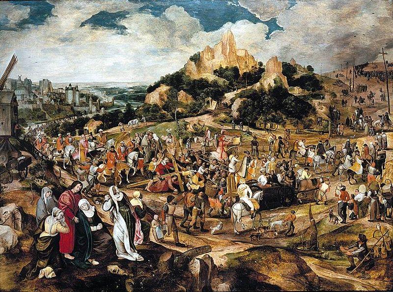 Christ on the Road to Calvary, Pieter Balten